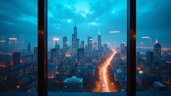 Habillez vos murs avec la skyline de votre ville préférée