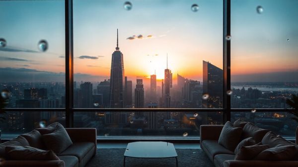 Transformez l'ambiance de votre intérieur avec des skylines urbaines